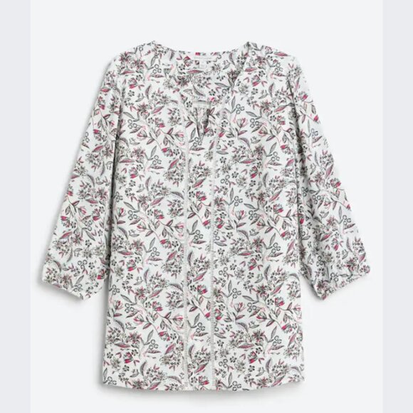 41 Hawthorn Peytan Lattice Detail Blouse - Picture 1 of 4